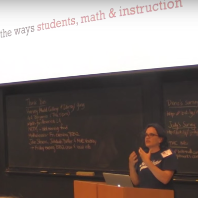 Twitter Math Camp Keynote (Part 2)